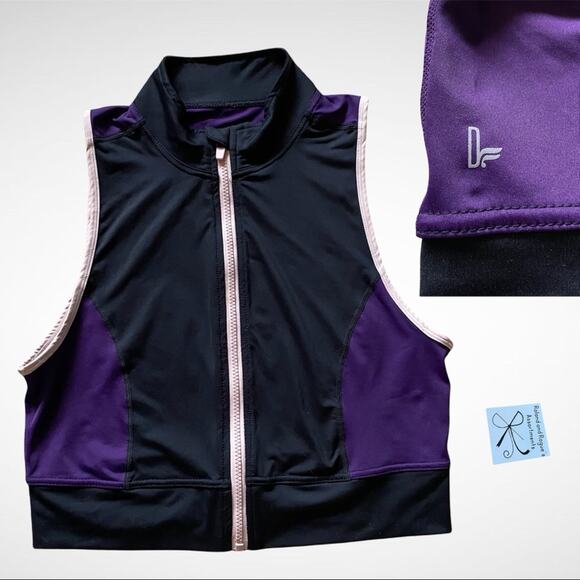 Demi Lovato for Fabletics Jadyn Zip Top Sz M - Picture 1 of 7